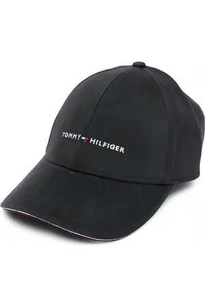Tommy Hilfiger Tilbehør, Herre, Sort, ONE SIZE, Bomuld, Sort bomulds kasket