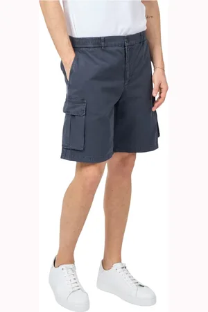 ECOALF Shorts, Herre, Blå, W38, Bomuld, Blå Cargo Shorts