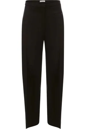 J.W.Anderson Bukser, Dame, Sort, XS, Uld, Formelle bukser med lige ben