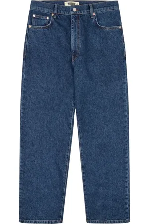 Woodbird Jeans, Herre, Blå, W31, Straight Jeans