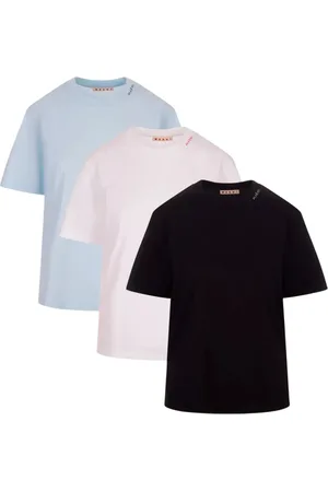 Marni Top, Dame, Flerfarvet, 2XS, Bomuld, Bomuld T-shirt 3-pakke