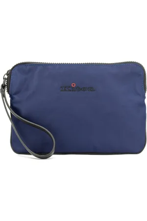 Kiton Taske, Herre, Blå, ONE SIZE, Teknisk Materiale iPad Håndtaske