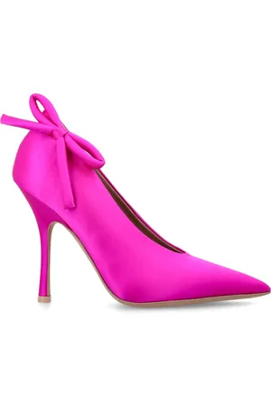VALENTINO GARAVANI Sko, Dame, Lyserød, 36 EU, Satin, Satin Pumps med sløjfedetalje