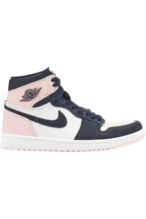 Jordan Sko, Herre, Flerfarvet, 42 EU, Læder, Air 1 Retro High OG SE Bubble Gum