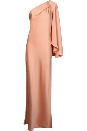 GENNY Kjole, Dame, , XS, Uld, Satin One-Shoulder Kjole
