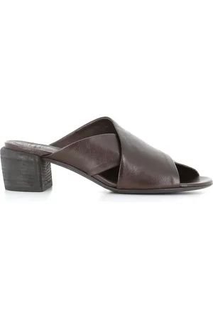 Officine creative Sko, Dame, Brun, 37 EU, Læder, Brun Lædersandal