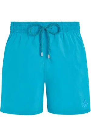 Vilebrequin Badetøj, Herre, Blå, 2XL, Mænds vandreaktive splash badeshorts