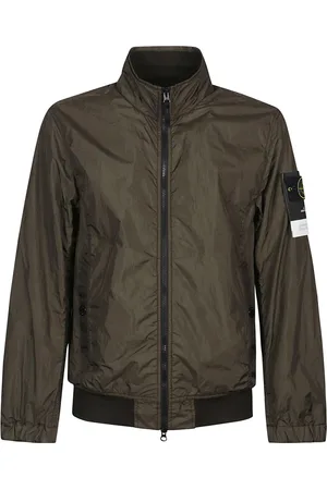 Stone Island Jakke, Herre, Grøn, M, Uld, Stilfuld Jakke