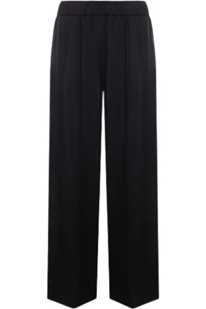 Jil Sander Bukser, Dame, Sort, XS, Sort Brede Ben Bukser