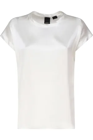 Pinko Bluser & Skjorter, Dame, Hvid, M, Uld, Farida Bluse
