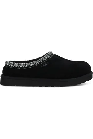 UGG Sko, Dame, Sort, 40 EU, Suede, Suede Tasman Tøfler - Slip-On Design