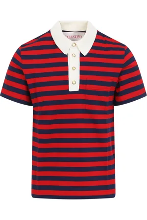 VALENTINO Top, Herre, Flerfarvet, L, Klassisk Polo Shirt til Mænd