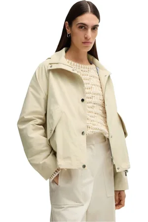 HUGO BOSS Jakke, Dame, , L, Uld, Hooded Parka Jacket
