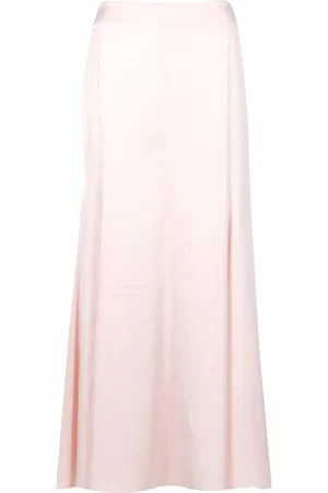 Serafini Nederdel, Dame, Lyserød, S, Satin, Satin Maxi Nederdel