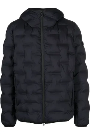 Peuterey Jakke, Herre, Blå, XL, Uld, Quilted Padded Jacket