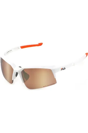 Fila Tilbehør, unisex, Hvid, 67 MM, Sporty og trendy solbrillekollektion