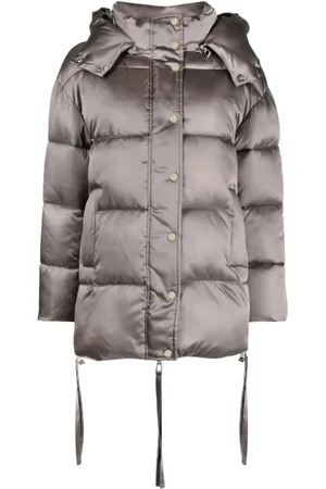 P.A.R.O.S.H. Jakke, Dame, Grå, S, Uld, Padded Jakke