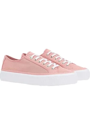 Tommy Hilfiger Sko, Dame, Lyserød, 40 EU, Vulcanized Platform Sneakers