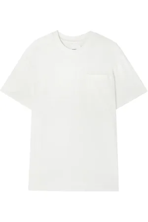 Jil Sander Top, Herre, Hvid, M, Bomuld, Crew Neck T-shirt