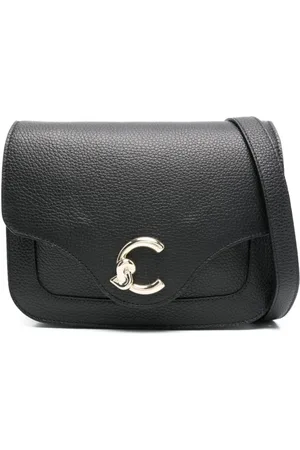 Coccinelle Taske, Dame, Sort, ONE SIZE, Uld, Sort Foldover Skuldertaske