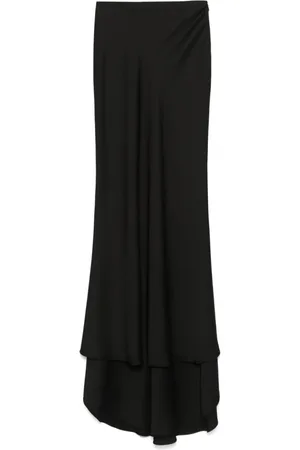 Serafini Nederdel, Dame, Sort, S, Polyester, Maxi Nederdel