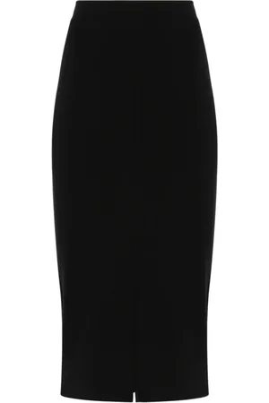 Pinko Nederdel, Dame, Sort, S, Vasca Midi Skirt