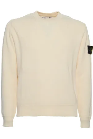 Stone Island Strik, Herre, , XL, Bomuld, Ribstrikket sweater