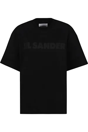 Jil Sander Top, Dame, Sort, M, Bomuld, Sort T-shirt