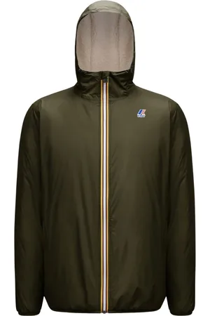 K-Way Jakke, Herre, Grøn, 2XL, Polyester, WMR Blackish Giubbotto