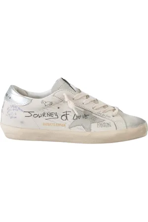 Golden Goose Sko, Dame, Sort, 38 EU, Klassiske Med Liste Sneakers