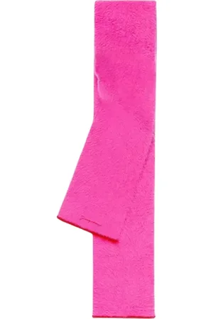 Jacquemus Tilbehør, Dame, Lilla, ONE SIZE, Uld, Neve Scarf