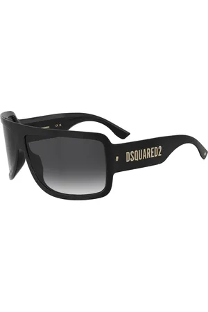 Dsquared2 Tilbehør, Herre, Sort, ONE SIZE, Uld, Stilfulde solbriller sort ramme