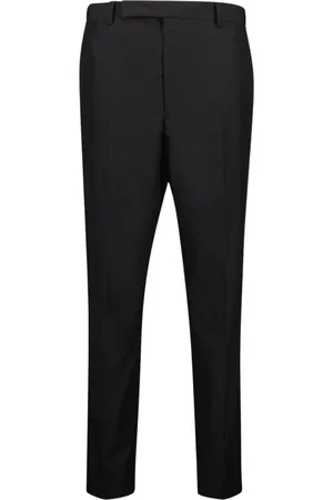 Prada Bukser, Herre, Sort, S, Bomuld, Slim-Fit Bomuldsbukser