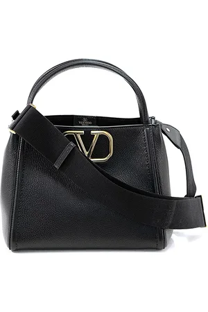 VALENTINO GARAVANI Taske, Dame, Sort, ONE SIZE, Uld, Stilfuld lædertaske