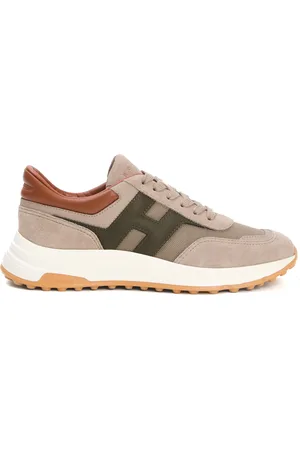 Hogan Sko, Herre, Flerfarvet, 41 1/2 EU, Grøn Hyperlight Camo Stof H