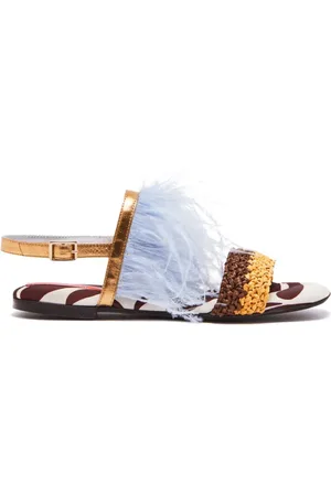 La DoubleJ Sko, Dame, Flerfarvet, 38 EU, Fireworks Burst Sandaler