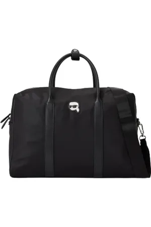 Karl Lagerfeld Taske, unisex, Sort, ONE SIZE, Uld, Travel Bag K/Ikonik