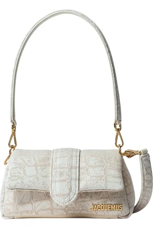 Jacquemus Taske, Dame, , ONE SIZE, Bomuld, Pufet bomuldsskuldertaske med logo