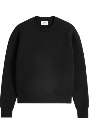 Ami Sweathshirts & Hoodies, Herre, Sort, S, Sorte Sweatre til Mænd