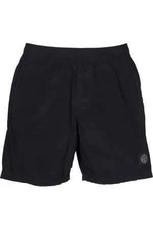 Stone Island Shorts, Herre, Sort, L, Nylon, Nylon Metal Badeshorts