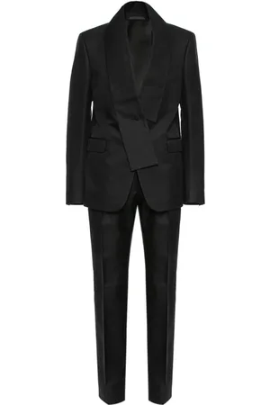 VALENTINO GARAVANI Jakkesæt, Herre, Sort, XL, Single Breasted Suit Set