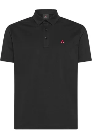 Peuterey Top, Herre, Sort, XL, Uld, Stilfuld Polo Shirt