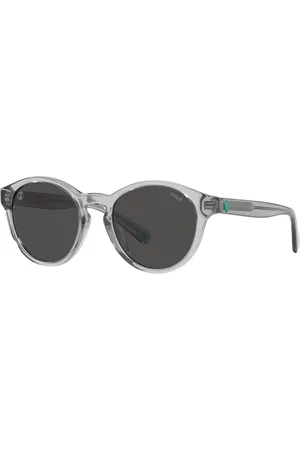 Ralph Lauren Tilbehør, unisex, Grå, 51 MM, Uld, Solbriller