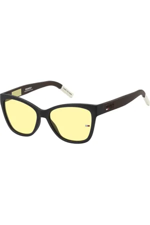 Tommy Hilfiger Tilbehør, Herre, Sort, ONE SIZE, Firkantede acetat solbriller