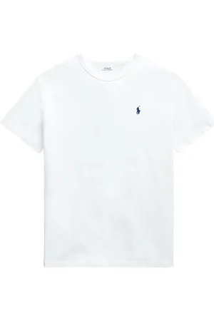 Ralph Lauren Top, Herre, Hvid, XL, Bomuld, Regular Fit T-Shirt