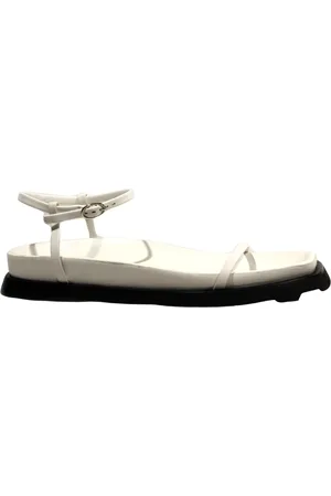 Proenza Schouler Sko, Dame, Hvid, 39 EU, Læder, Flade sandaler