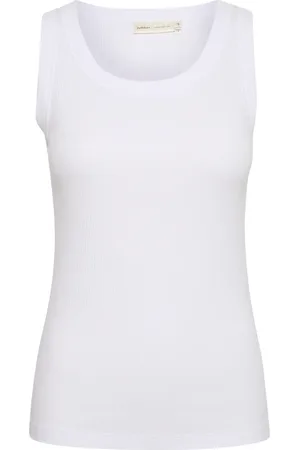 INWEAR Top, Dame, Hvid, XL, Slim Fit Ærmeløs Top