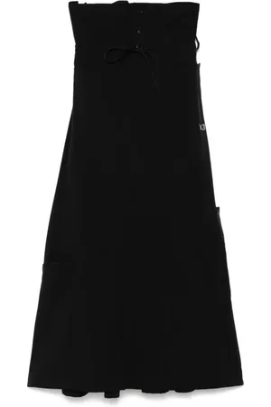 Y-3 Kjole, Dame, Sort, S, Vent Nederdel