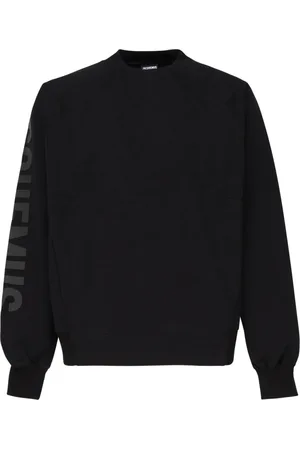 Jacquemus Sweathshirts & Hoodies, Herre, Sort, XL, Sort Sweater