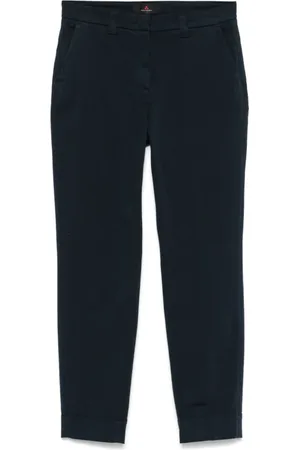 Peuterey Bukser, Dame, Blå, M, Slim-fit Bukser